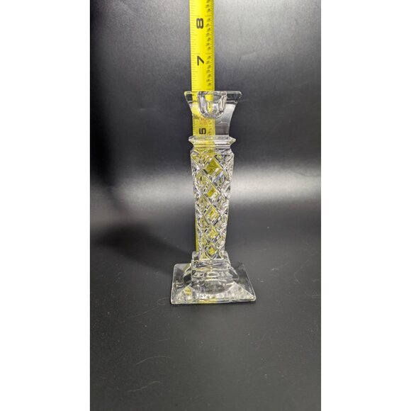 Imperial Estates Vintage Crystal Candlestick Holders Set Of 2 - Picture 2 of 16